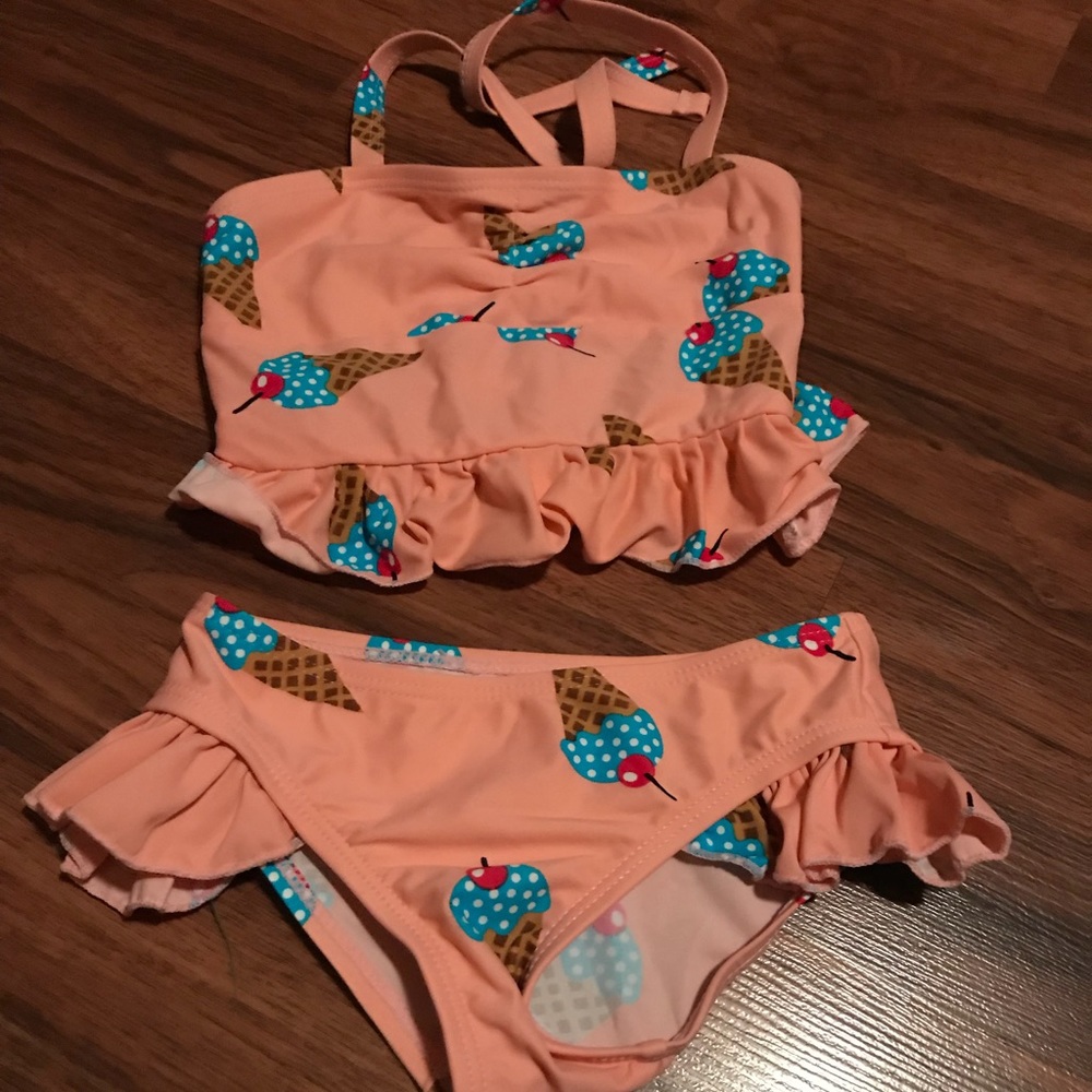 Brand new ice cream patterned bathing suit